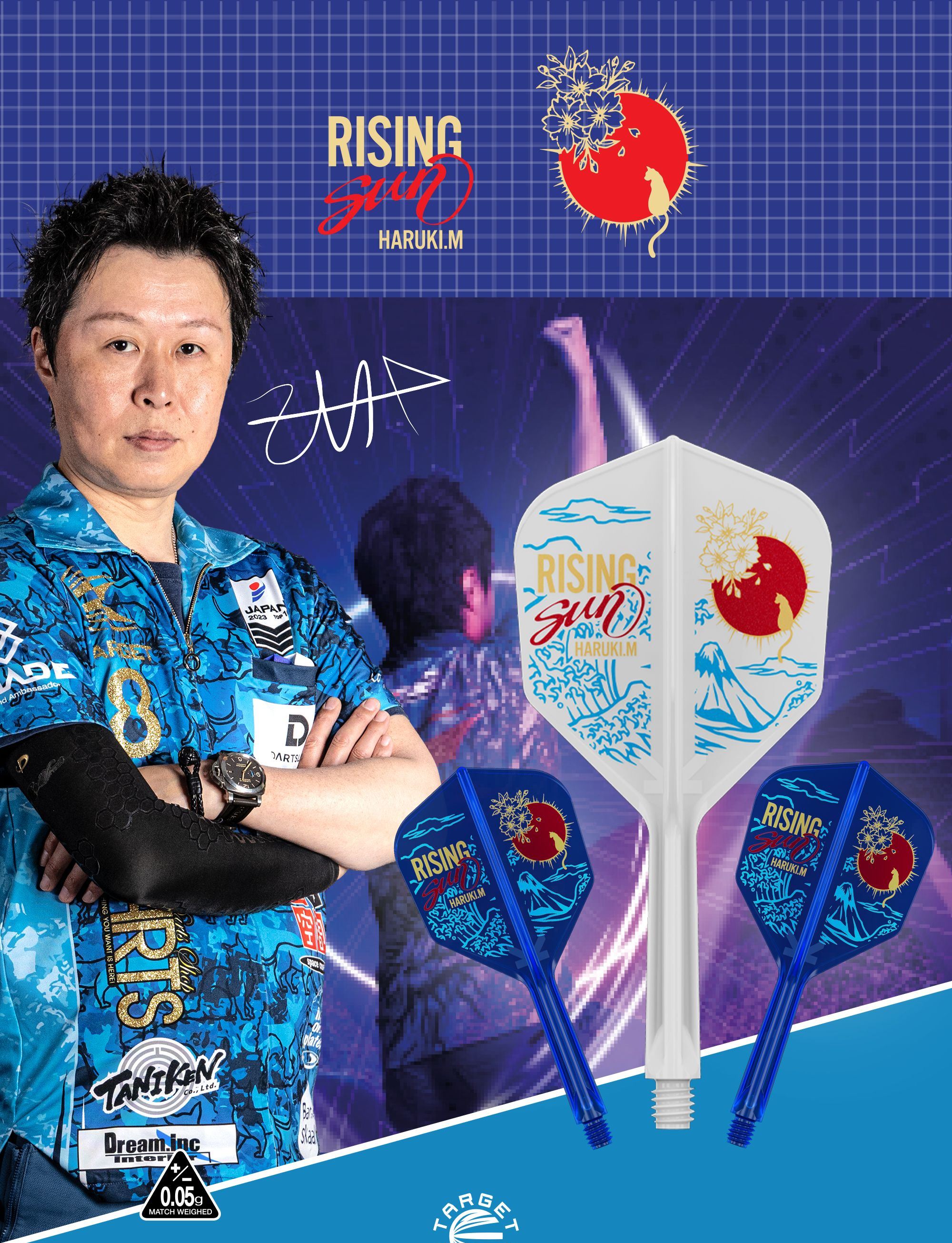 TARGET K-FLEX RISING SUN (HARUKI MURAMATSU Model) 【 No.6