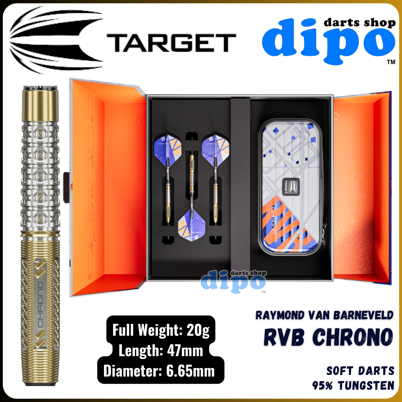 TARGET RVB CHRONO ( RAYMOND VAN BARNEVELD Model ) - TARGET Soft