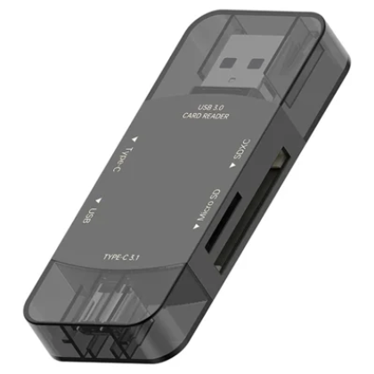 Combo Type-C & USB Card Reader – Dual Interface SD / Micro SD Reader ...