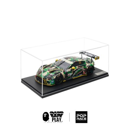 ミニカー BAPE x POPRACE Aston Martin GT3 Pop Race Aston Martin GT3 - Bathing Ape 1:18 Scale Diecast Car | eBay