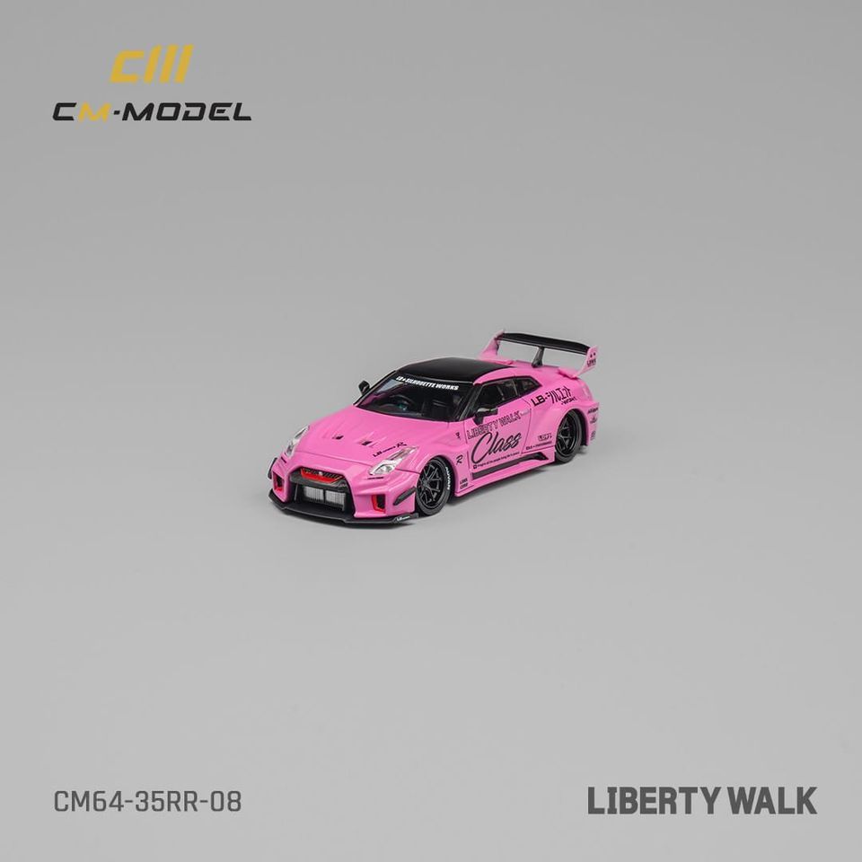 ミニカー LBWK Liberty Walk GT-R Candy Pink 1:64 mqdefault.jpg