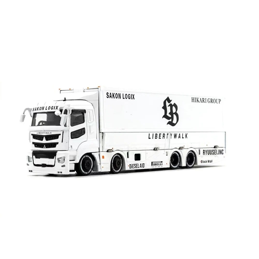 SG READY-STOCKS] GCD 1:64 Liberty Walk LB-Trucks Mitsubishi Fuso