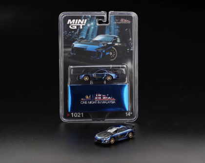 READY-STOCKS] Mini GT One Night In Malaysia 2025 RX-7 RE-Amemiya