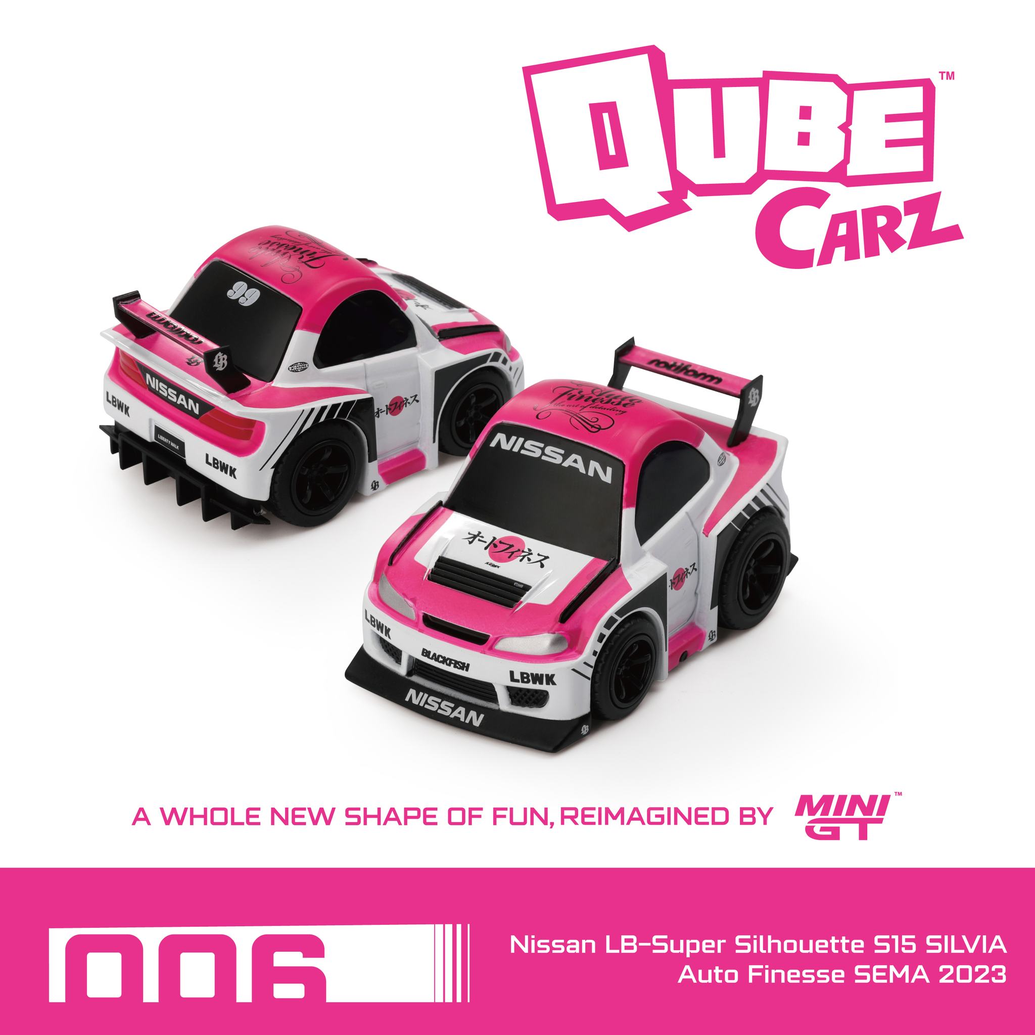 Mini GT Qube Carz SET 1 | Diorama Products for your diecast cars
