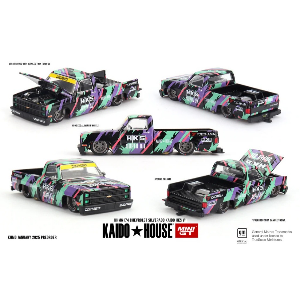 READY-STOCKS] Kaido House Chevrolet Silverado Kaido HKS V1