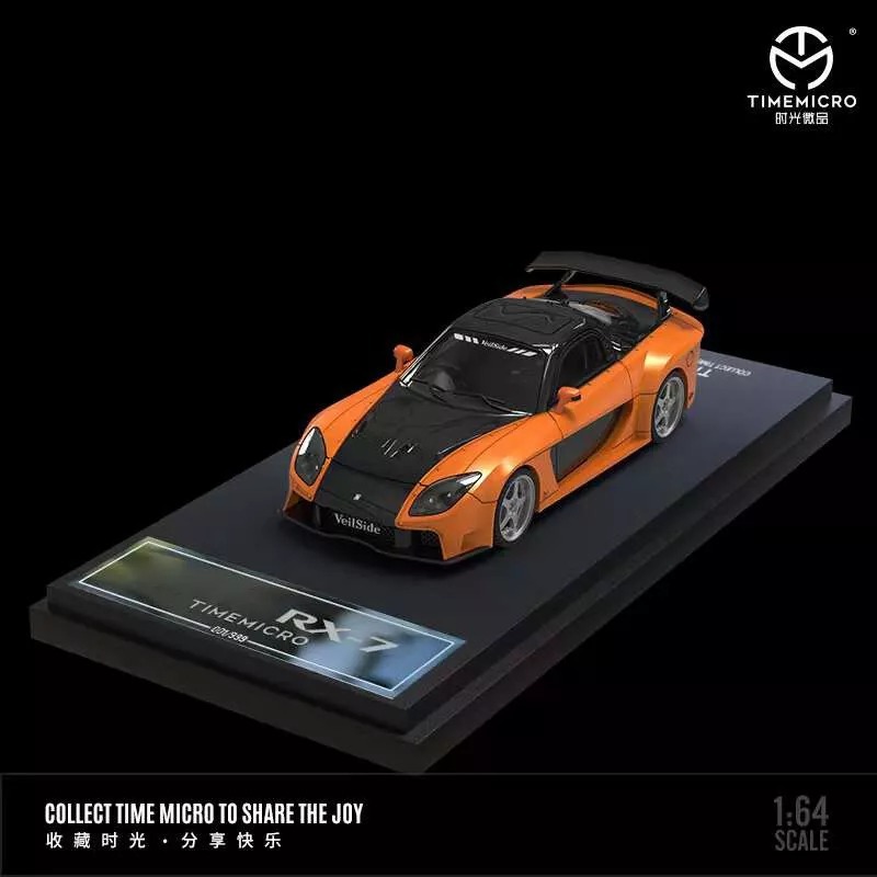 READY-STOCKS] Time Micro 1:64 Fast and Furious Veilside RX-7