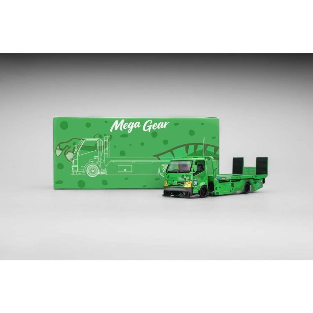READY-STOCKS] Mega Gear 1:64 Custom Tow Truck Dinosaur (Roxy/Rexy) |  Diorama Products for your diecast cars