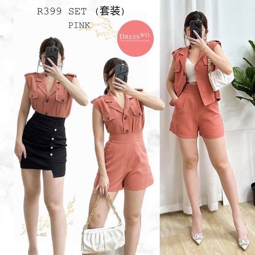 Sale R399 R399 韩版套装 SET (上衣+裤) – DressWo