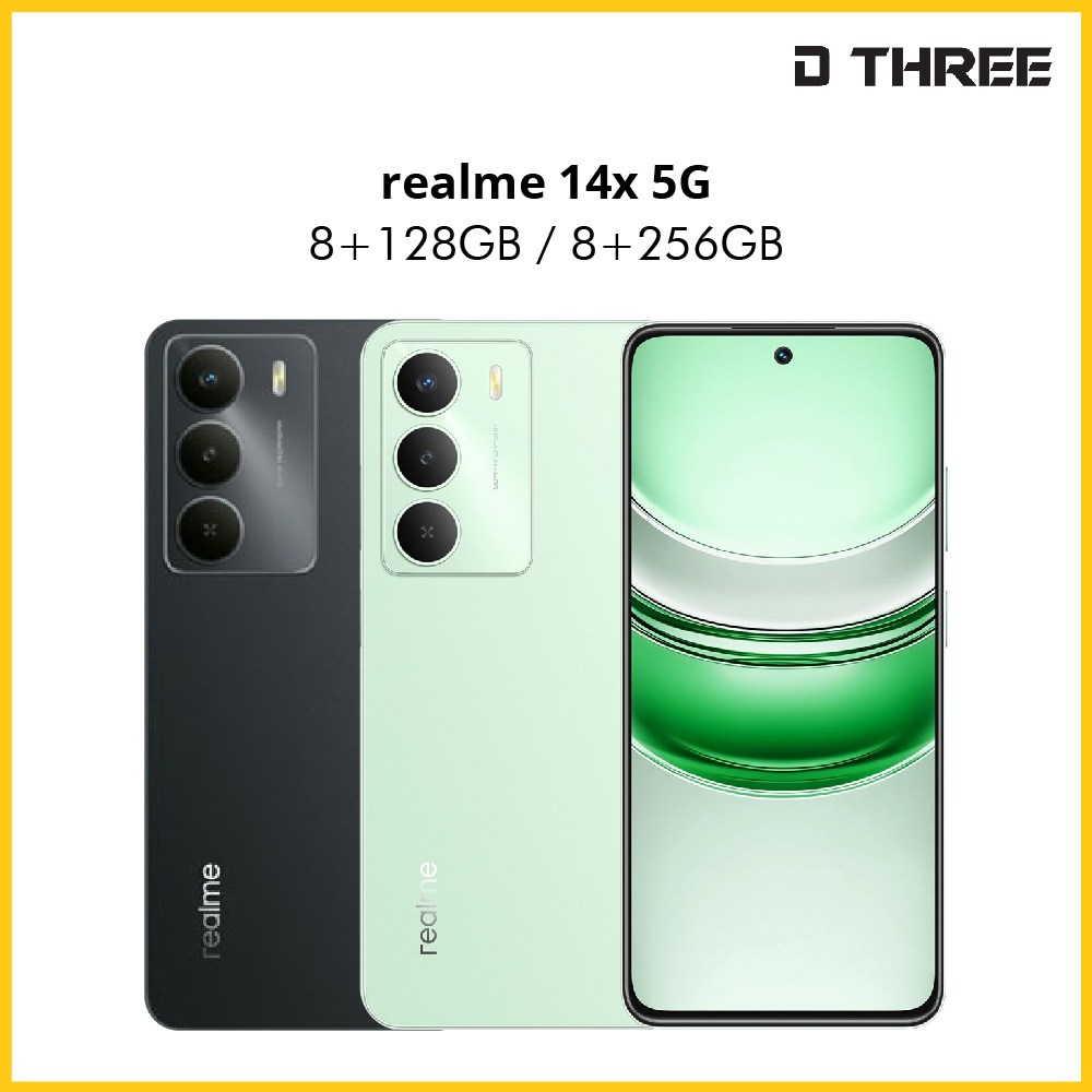 realme 14x 5G (8+128GB / 8+256GB) | Original Malaysia New Set | D