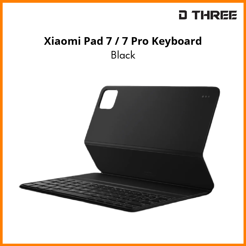 Xiaomi Pad 7 / 7 Pro Keyboard (Black) | D Three Mobile Sdn. Bhd