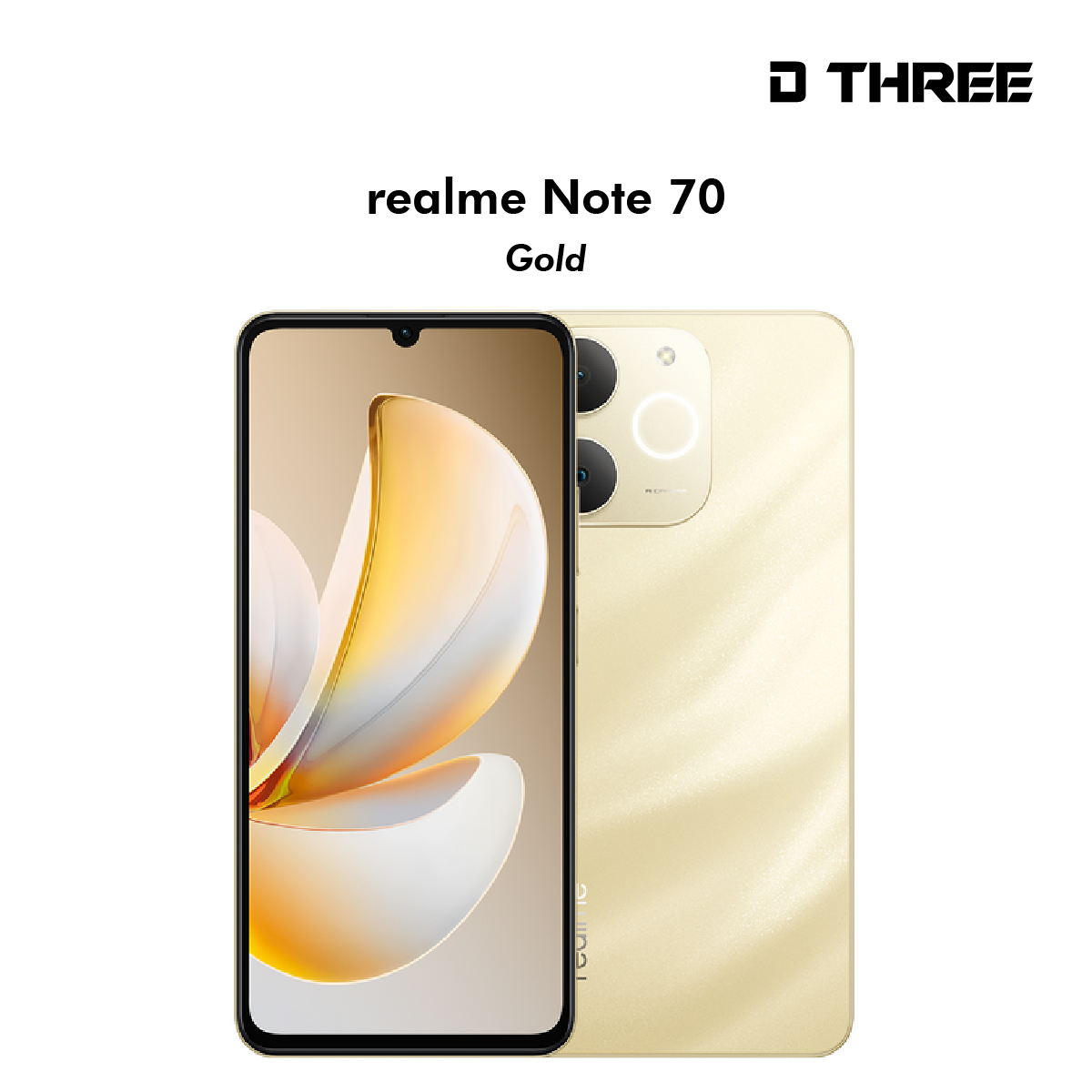 realme Note 70T 本体 ゴールド4GB/128Gb realme Note 70T ゴールド