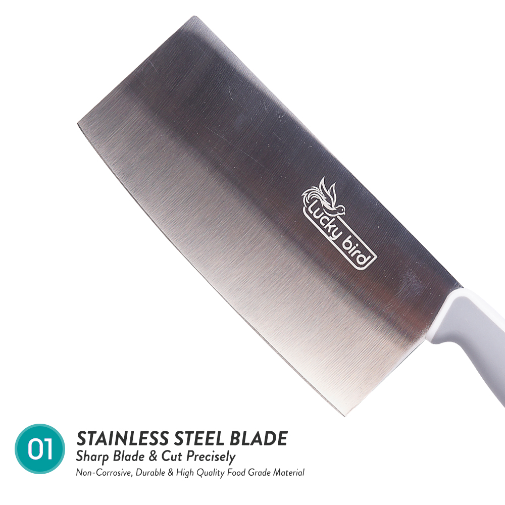 Elianware Slicer Chopper Knife (31.5cm) Stainless Steel Knife