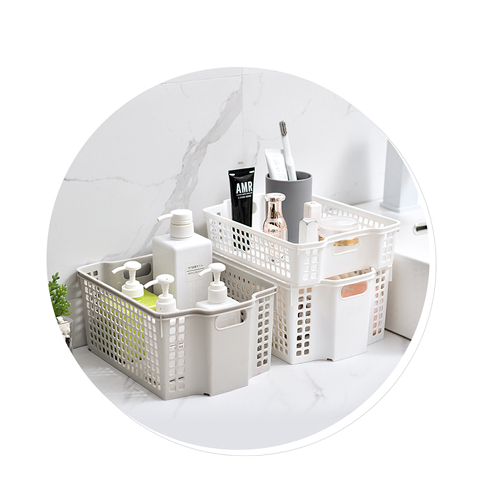 Elianware 2 Pcs Clean & Simple Stackable Basket (M2)