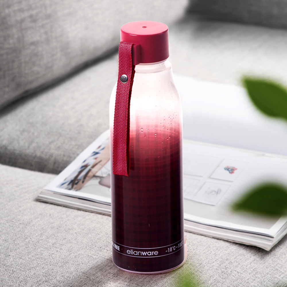 Elianware Tumbler 550ml/700ml BPA Free Water Bottle with Strap