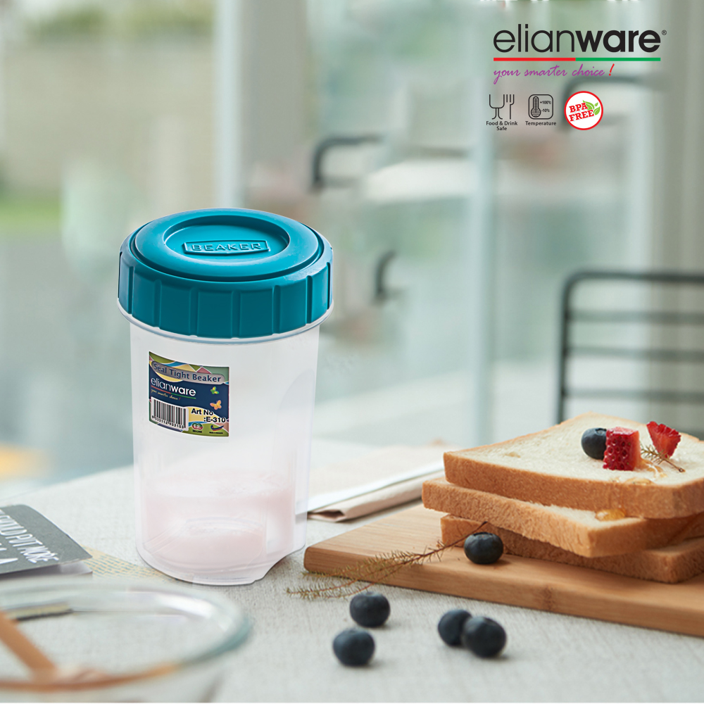 [Carton Deal] Elianware BPA Free 350ml Shaker Blender Container (350ml x 240Pcs)