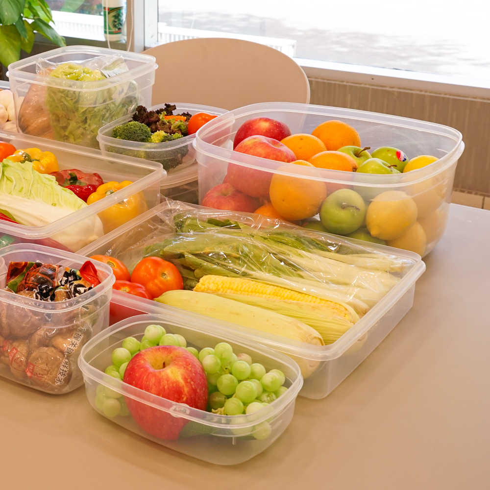 Elianware [1pc/3pcs] EROO Transparent Multipurpose Food Keeper BPA FREE Microwaveable Food Storage Container Bekas Makanan