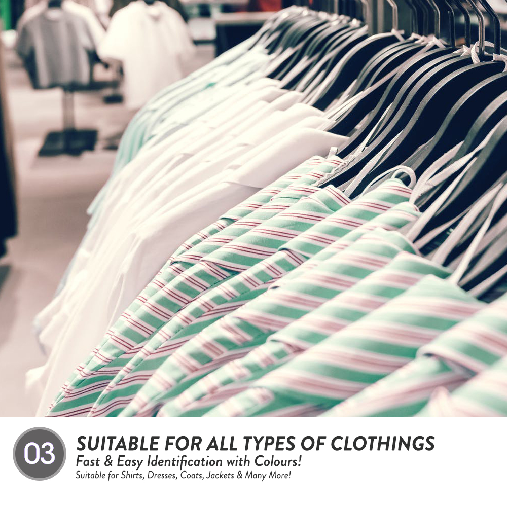 Elianware 6 Pcs Set Modern Stylish Premium Penyangkut Baju Hanger Clothes