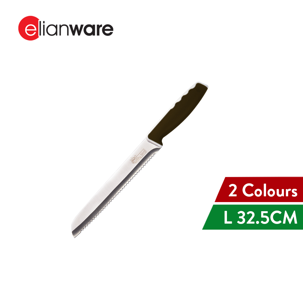 Elianware Bread Knife (32.5CM) Stainless Steel Knife