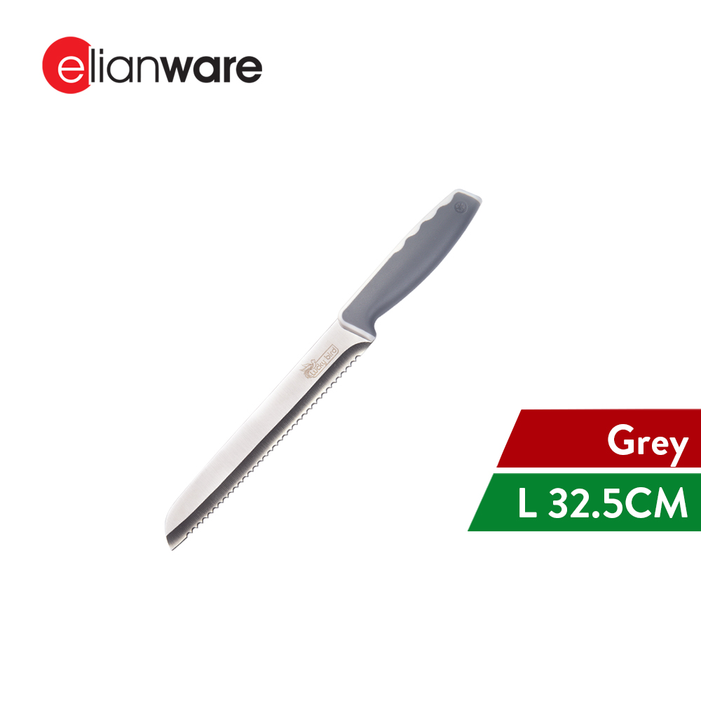 Elianware Bread Knife (32.5CM) Stainless Steel Knife
