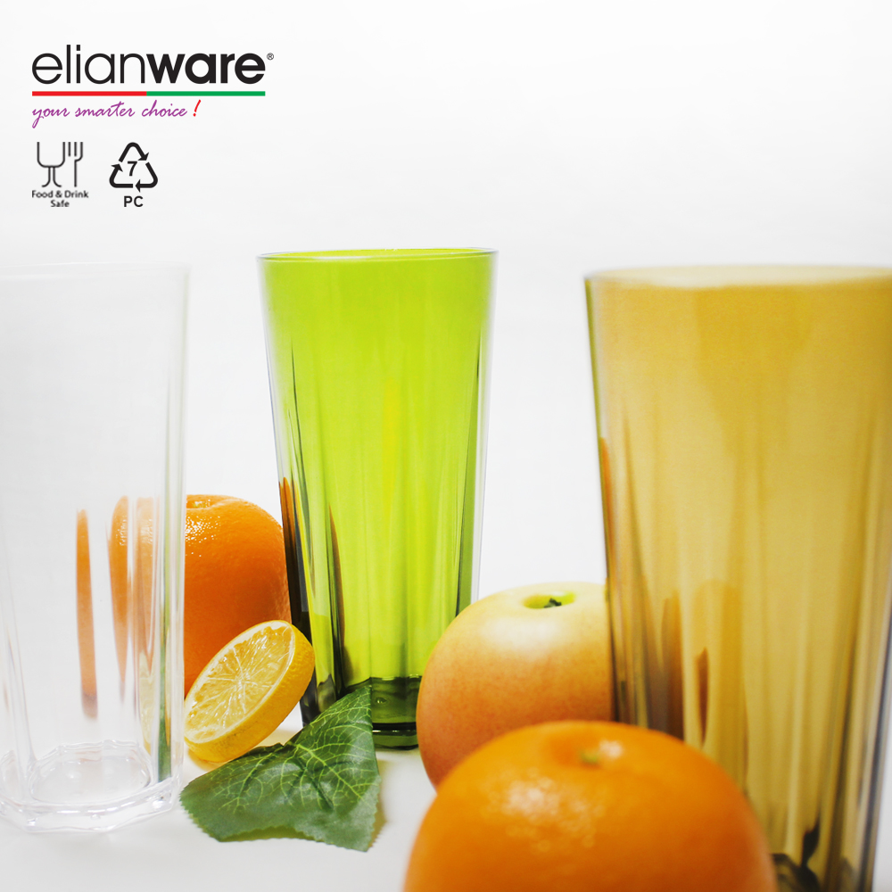 Elianware 480ml Classy Unbreakable Tall [BUY 2 FREE 1] Drink Cup Mug