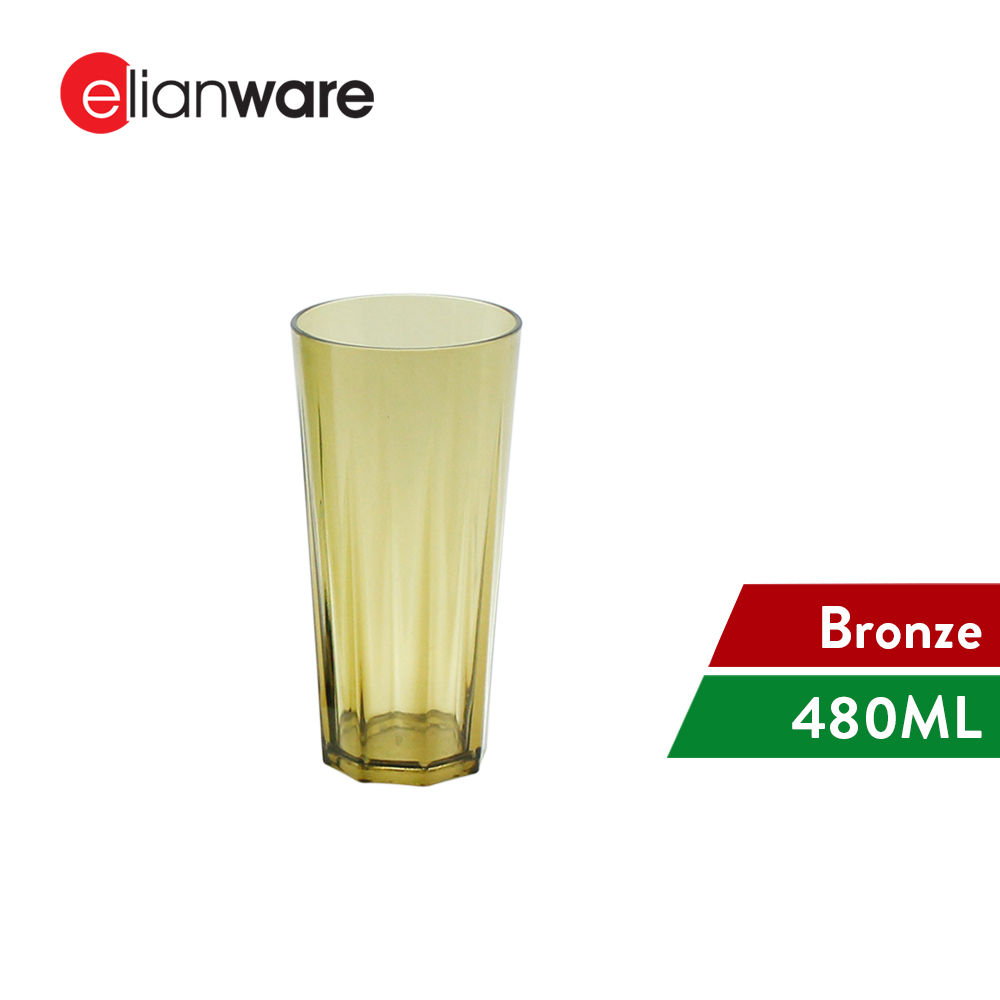 Elianware 480ml Classy Unbreakable Tall [BUY 2 FREE 1] Drink Cup Mug