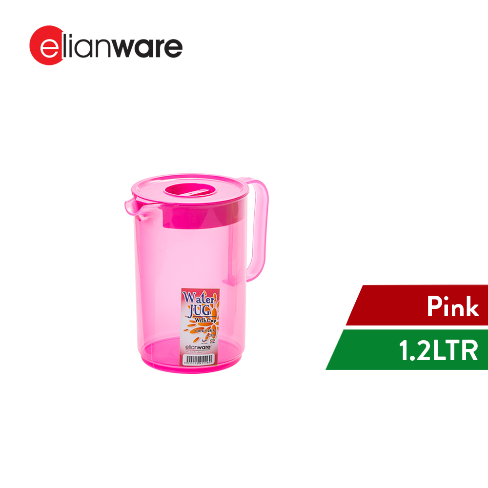 Elianware (1.2 Ltr/2.2 Ltr) BPA FREE Fridge Hot Water Jug