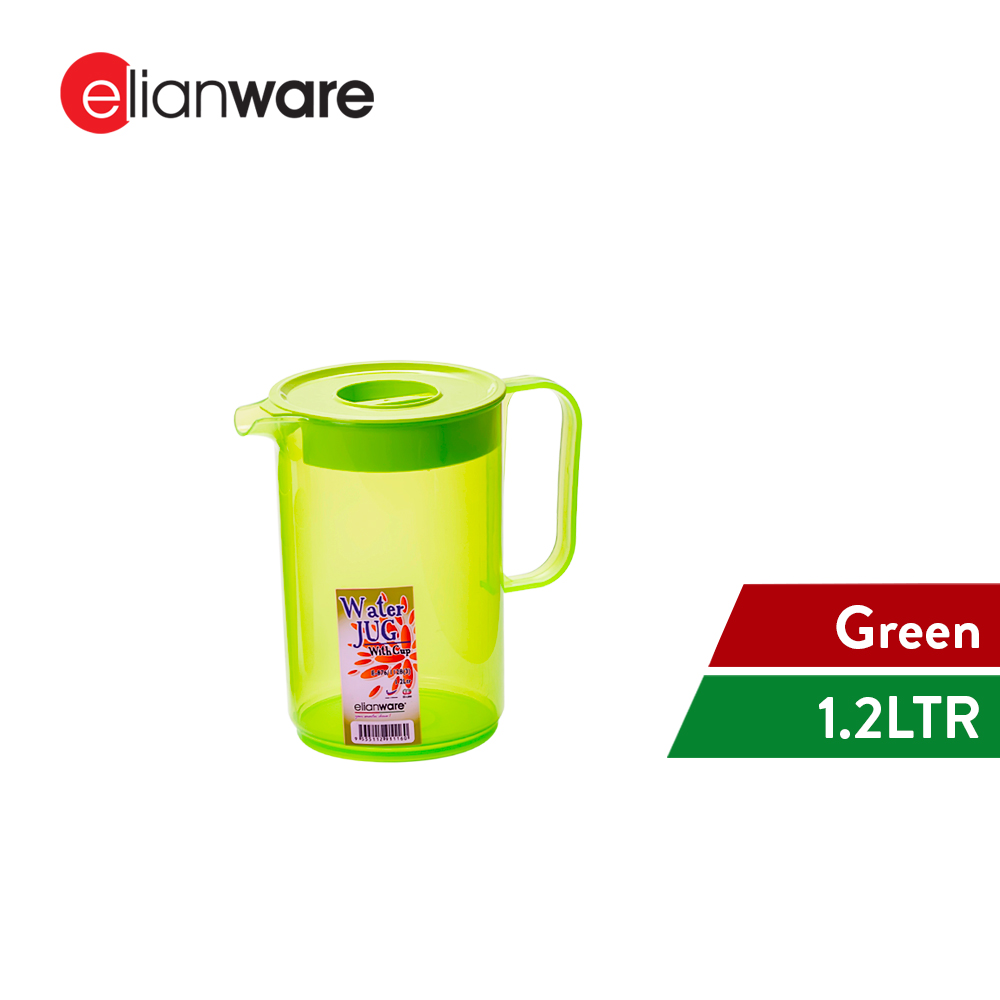 Elianware (1.2 Ltr/2.2 Ltr) BPA FREE Fridge Hot Water Jug