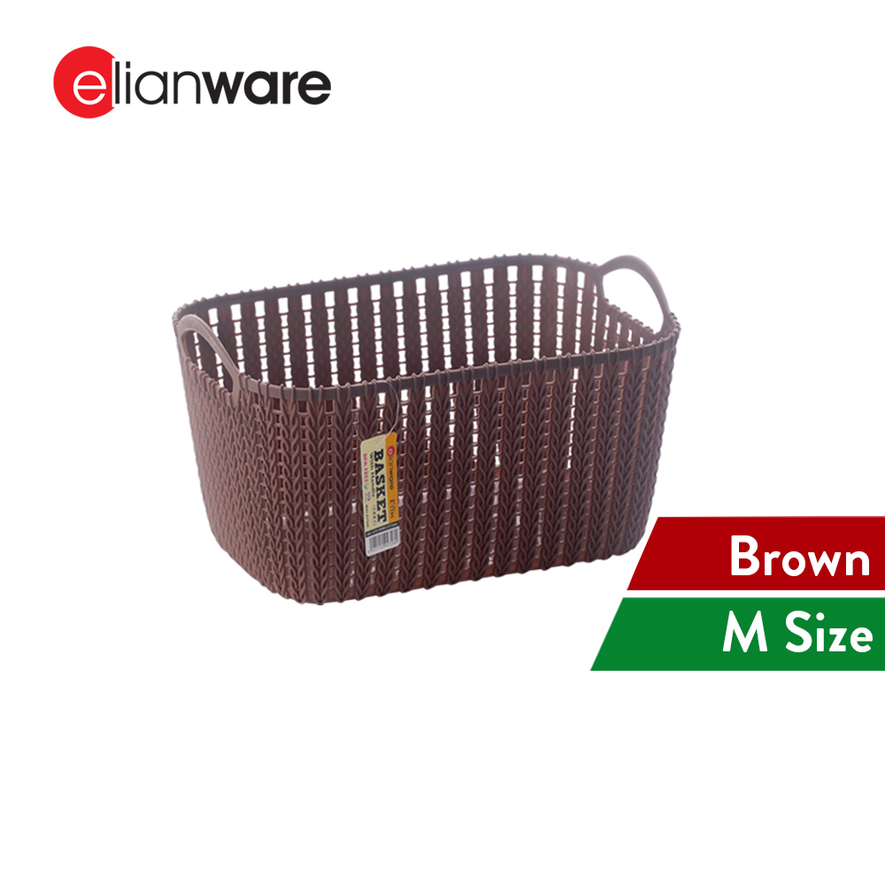 Elianware Multiputpose Lifestyle Basket Storage with Handle