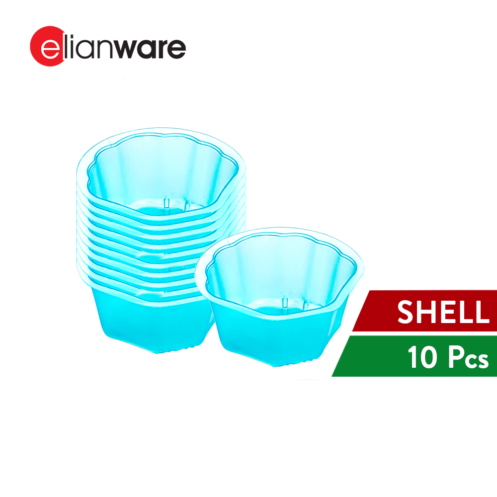 Elianware 10 Pcs Jelly Cup Jelly Mould Multicolor BPA FREE