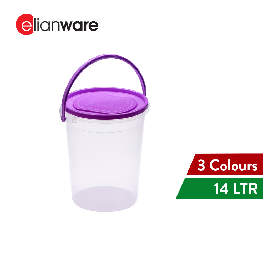 Elianware BPA Free 22 Ltrs Rice Container Food Storage Box Laundry with Handle