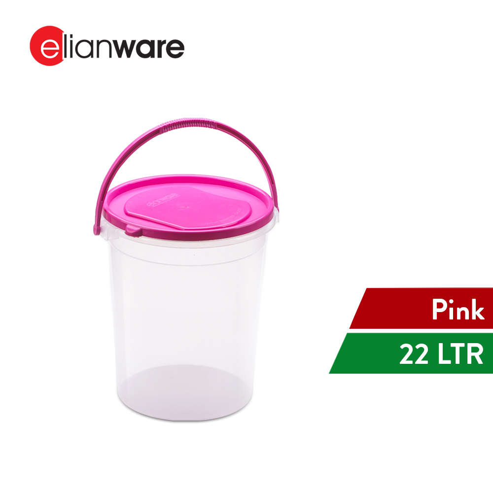 Elianware BPA Free 22 Ltrs Rice Container Food Storage Box Laundry with Handle