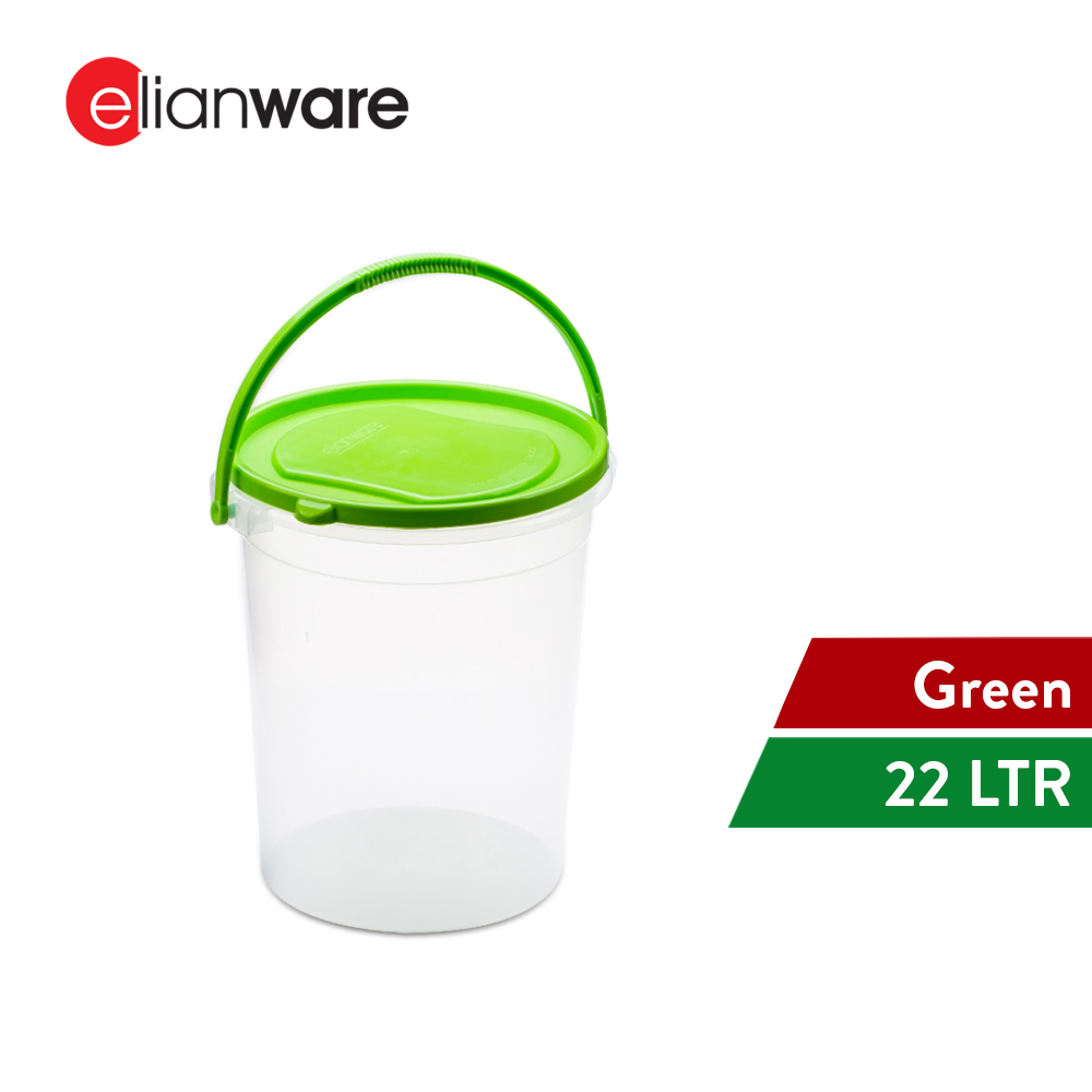 Elianware BPA Free 22 Ltrs Rice Container Food Storage Box Laundry with Handle