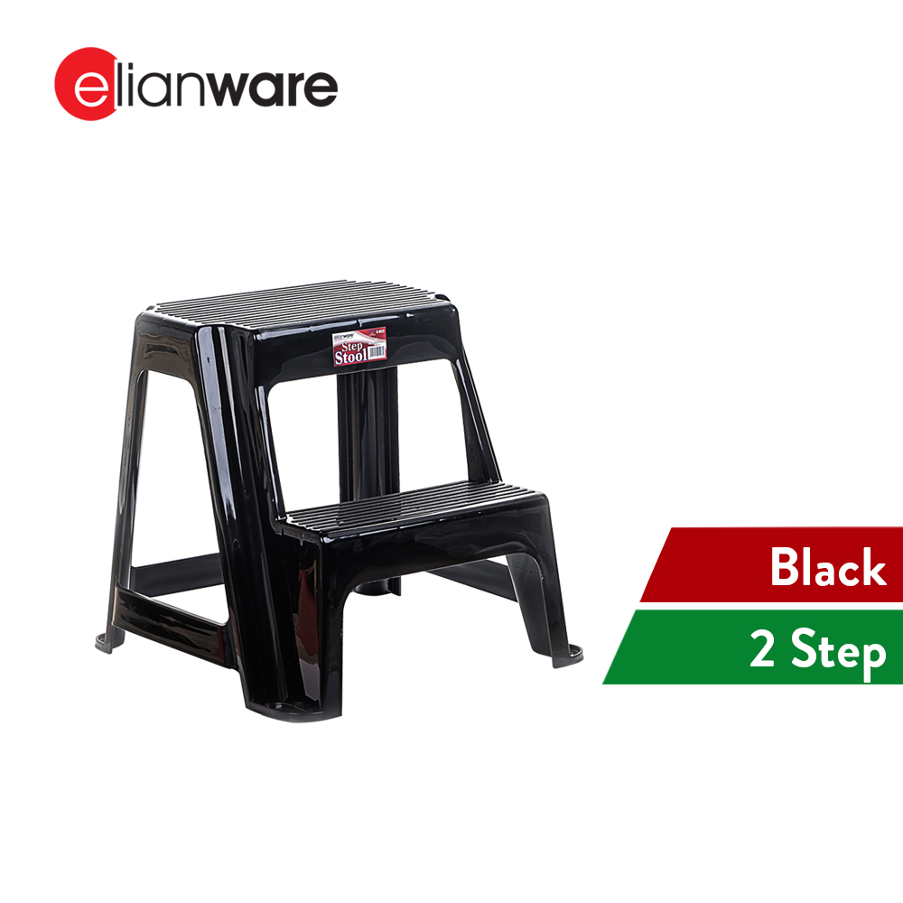 Elianware (45cm) Children Elderly Bathroom Kitchen Step Ladder Step Stool Chair
