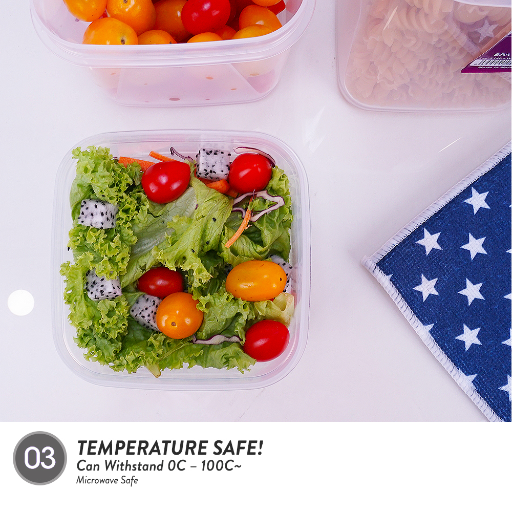 Elianware 11Ltr [BPA Free] Multipurpose Rectangular Airtight Food Rice Storage Keeper Microwavable Container