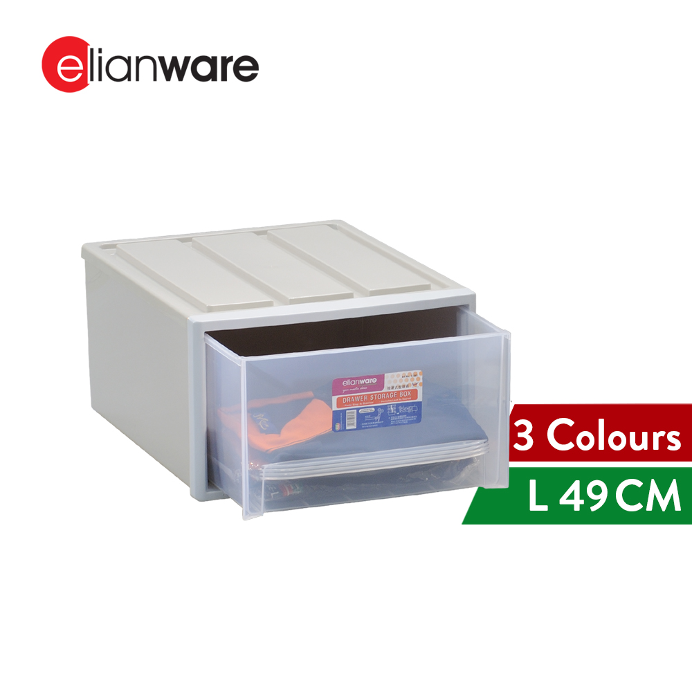 Elianware Signature Large Stackable Drawer Storage Box