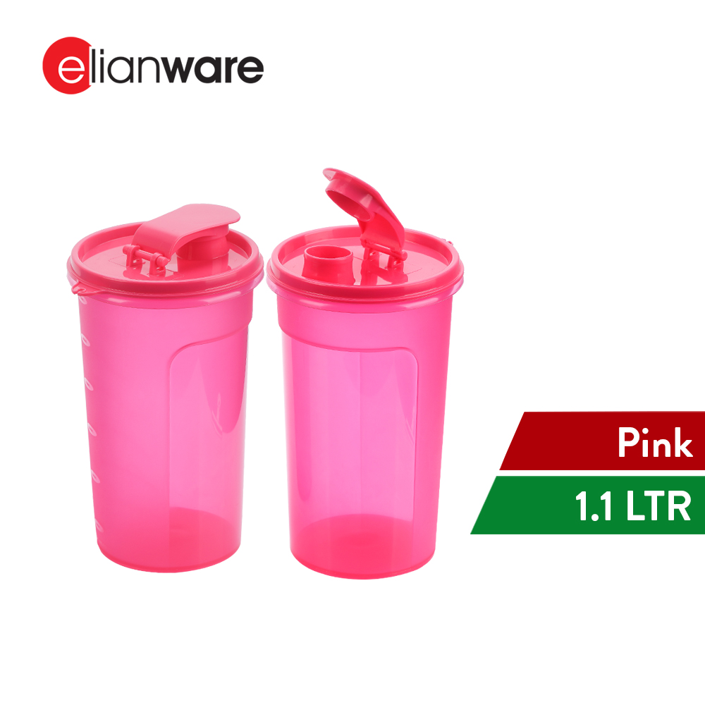Elianware (BUY1 FREE1) 1.1 Ltr Best Seller E-Fresh BPA Free Water Tumbler