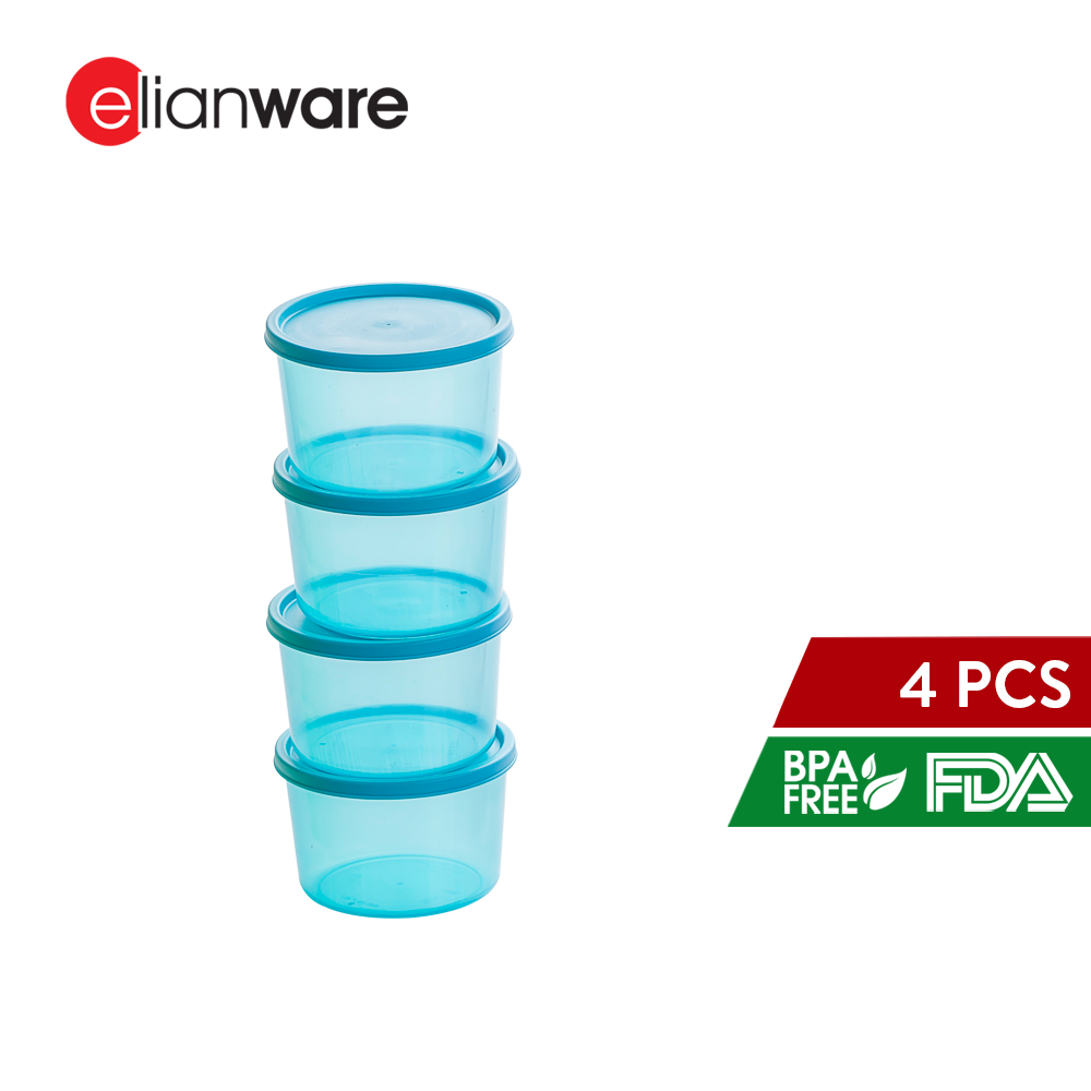 Elianware Mini Container Midget Sugar Sauce (Random Colour) Baby Food Storage Container Jelly Mould