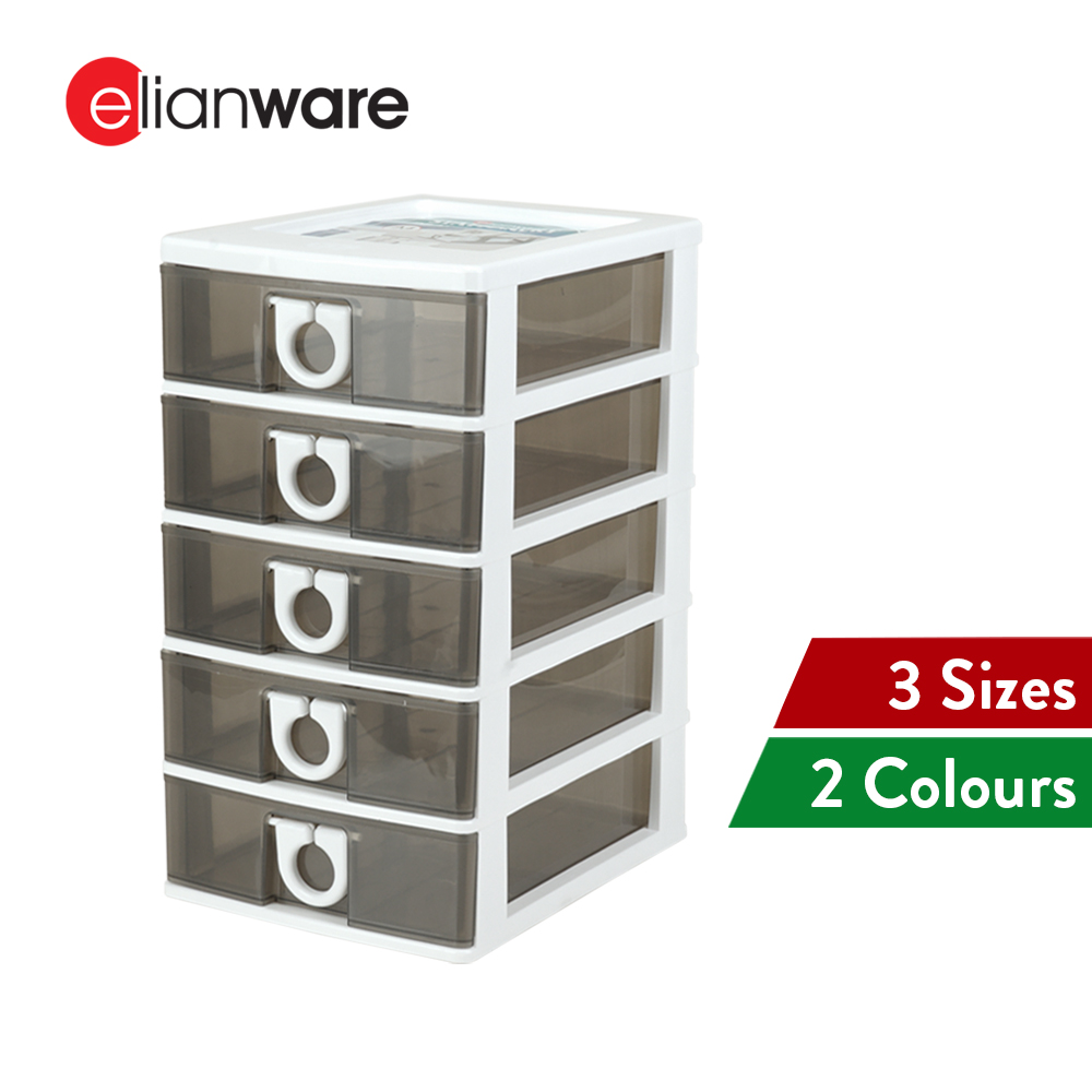 Elianware 3/4/5 Tiers A4 Paper Office Drawer Storage document