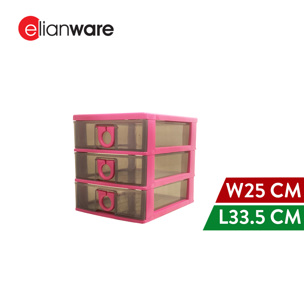 Elianware 3/4/5 Tiers A4 Paper Office Drawer Storage document