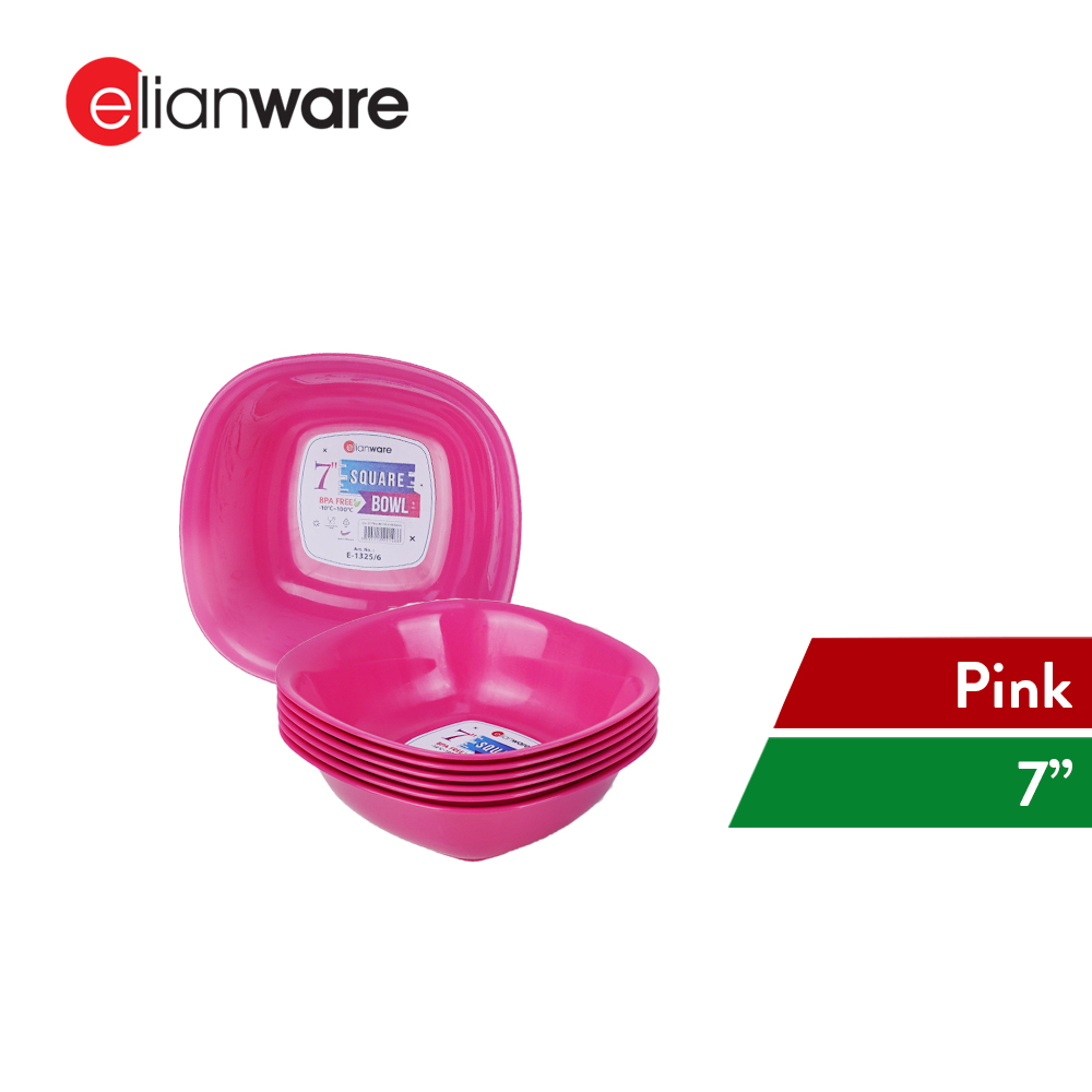 Elianware 6inch/7inch Dining Bowl (6 Pcs Set) Small Soup Mangkuk Bowl