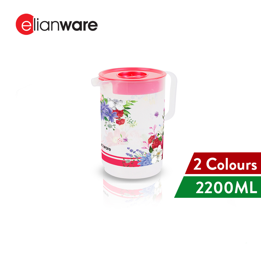 Elianware Edisi Raya 2.2 Ltr BPA FREE Water Jug with Handle Bekas Air Panas