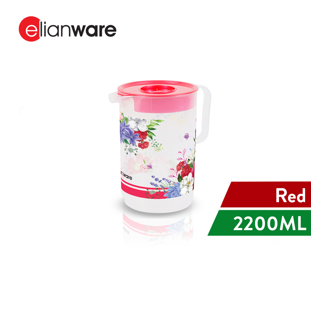 Elianware Edisi Raya 2.2 Ltr BPA FREE Water Jug with Handle Bekas Air Panas