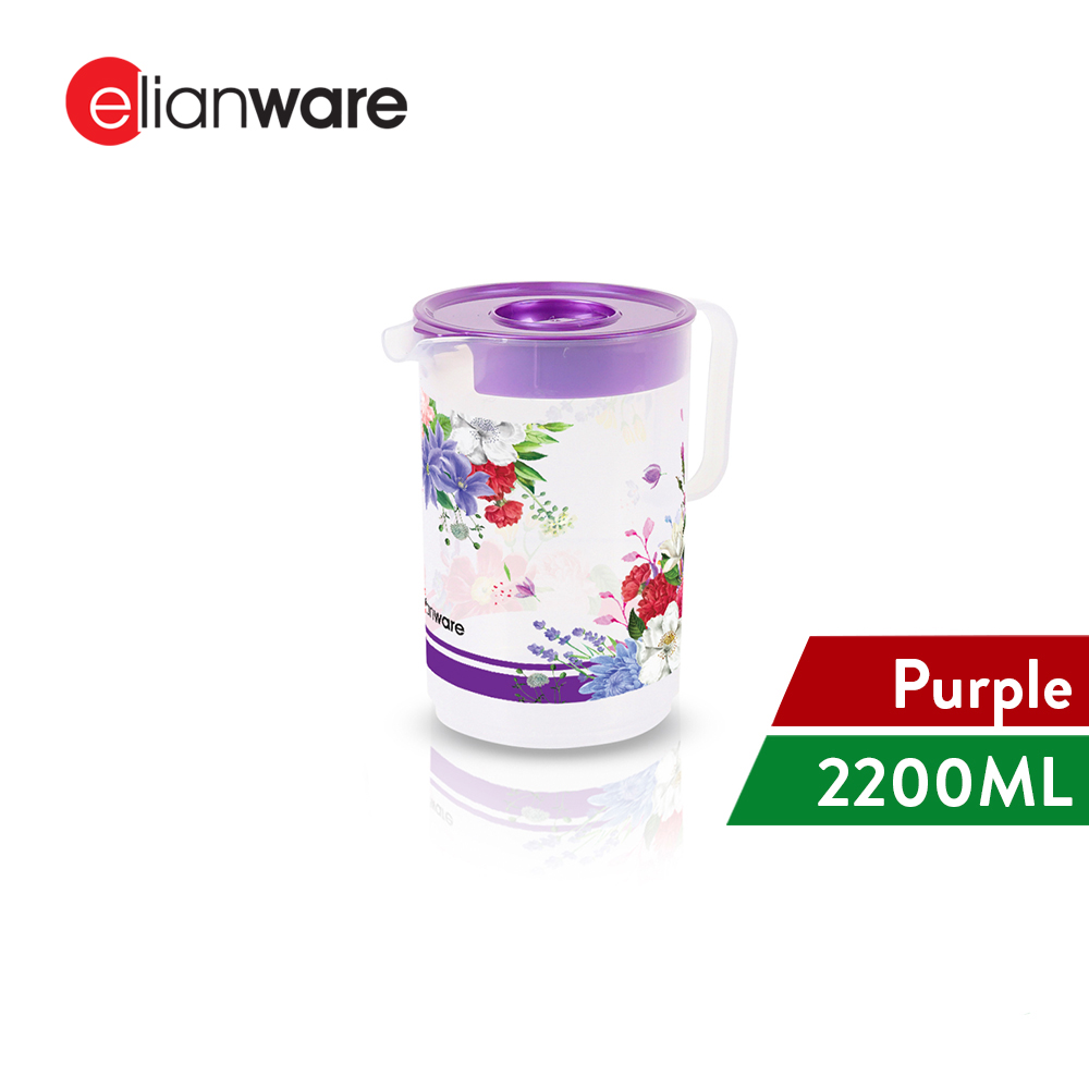 Elianware Edisi Raya 2.2 Ltr BPA FREE Water Jug with Handle Bekas Air Panas