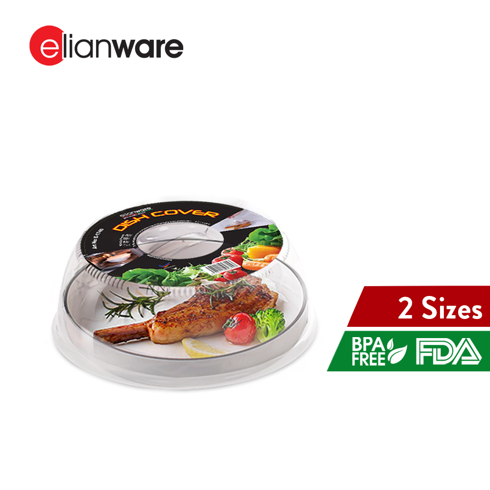 Elianware Dustproof Kitchen Dining Dish Food Cover Stackable Anti-Flies with Handle