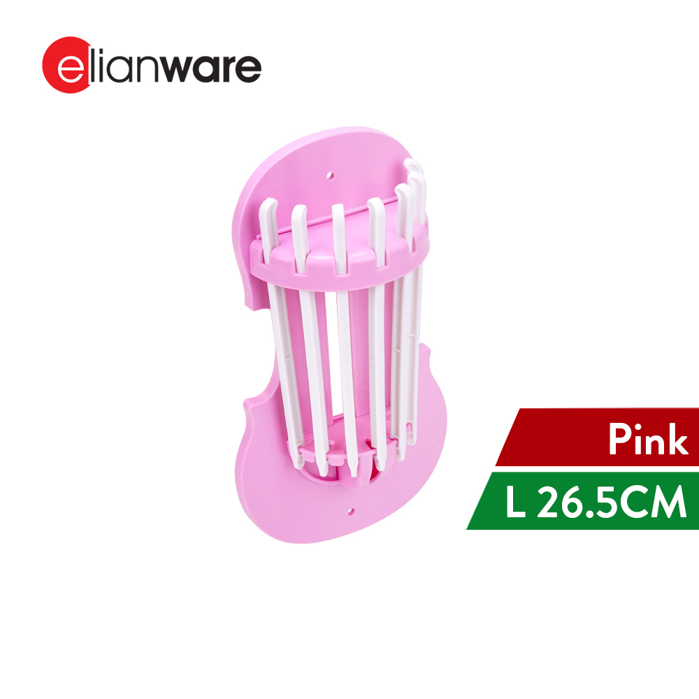 Elianware 7 in 1 Wall Clothes Octopus Hanger Kitchen Utensils Holder Penyangkut Tuala Tudung