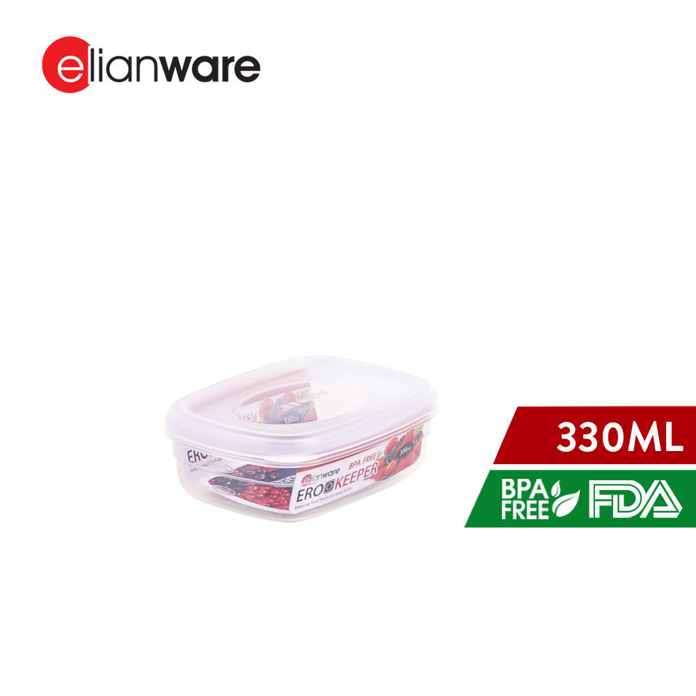 Elianware [1pc/3pcs] EROO Transparent Multipurpose Food Keeper BPA FREE Microwaveable Food Storage Container Bekas Makanan
