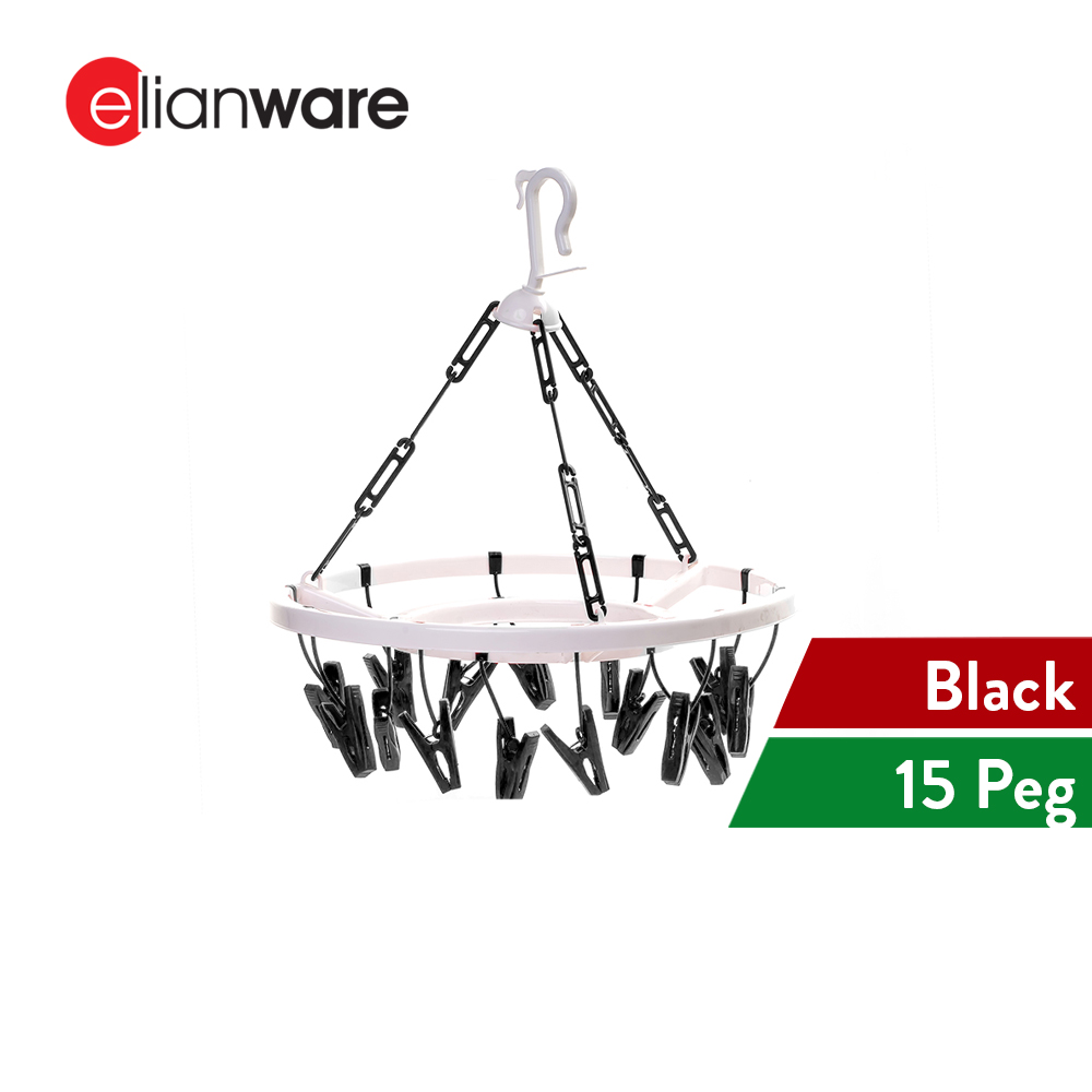 Elianware 15 Pegs Round Hanging Dryer