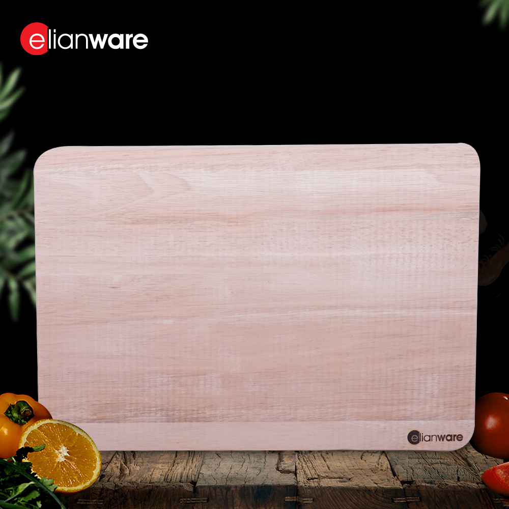 Elianware Rectangular Sturdy Chopping Board Thick Cutting Board Papan Pemotong
