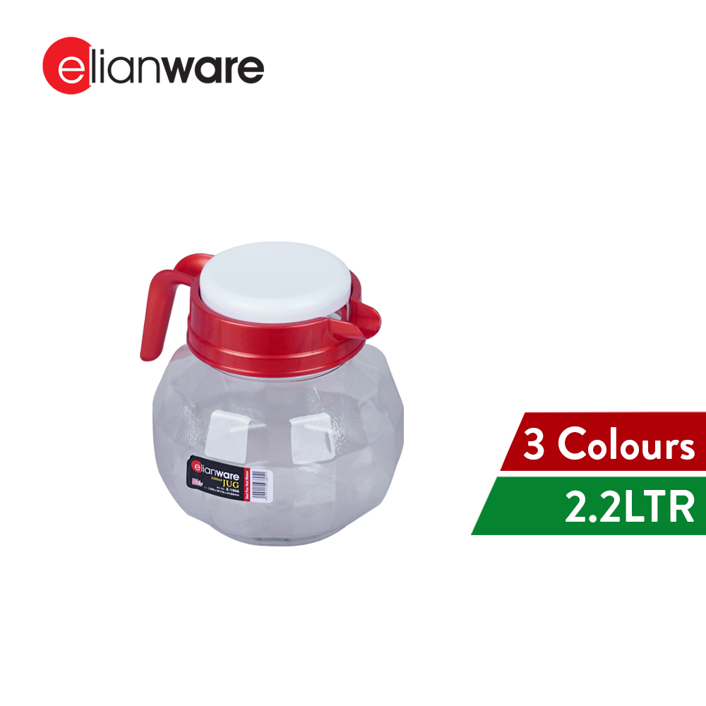 Elianware 2.2Ltr Water Jug Cold Beverage Pitcher Bekas Air Minuman