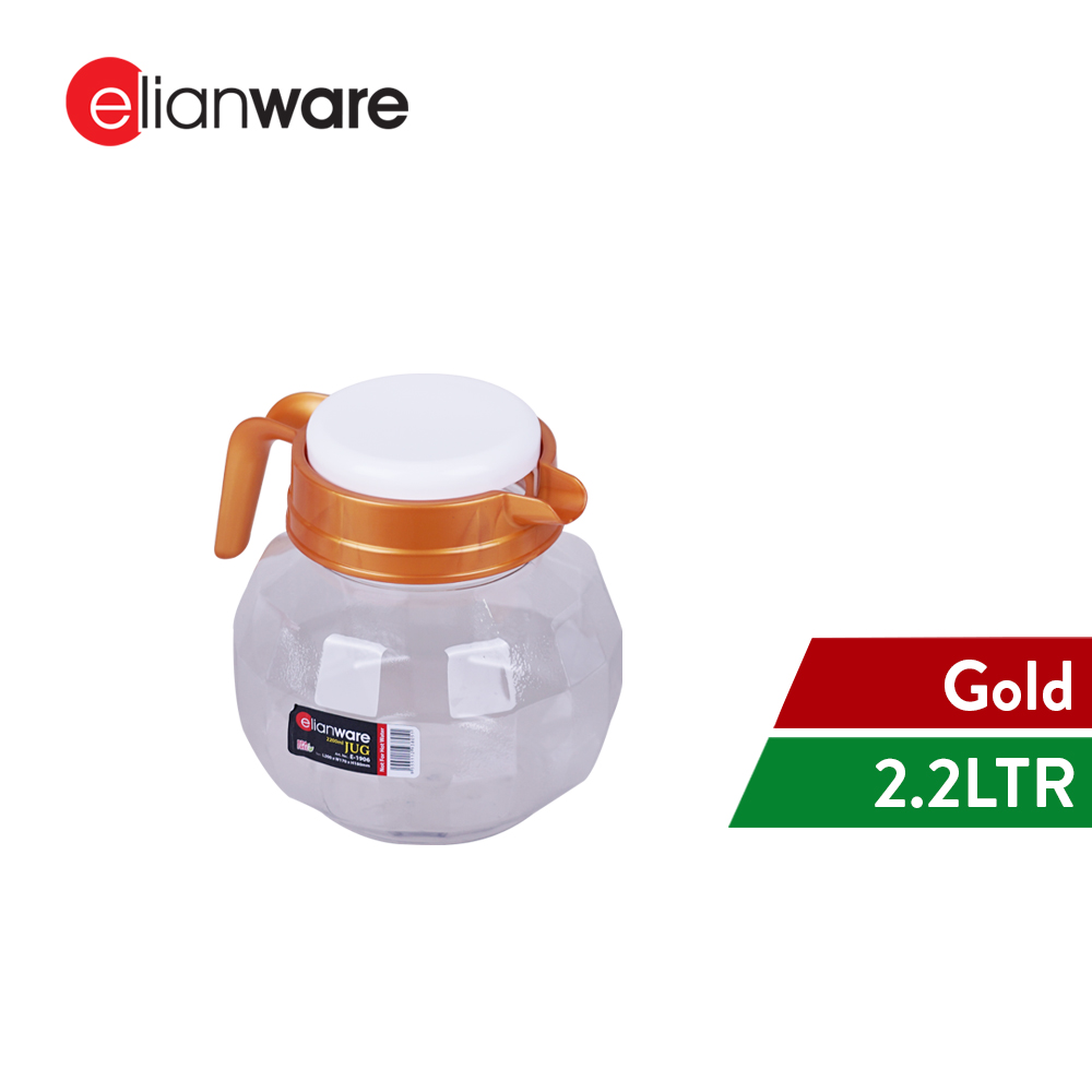 Elianware 2.2Ltr Water Jug Cold Beverage Pitcher Bekas Air Minuman